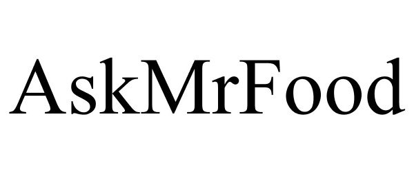 Trademark Logo ASKMRFOOD