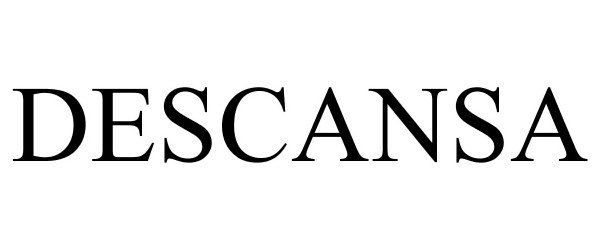 Trademark Logo DESCANSA