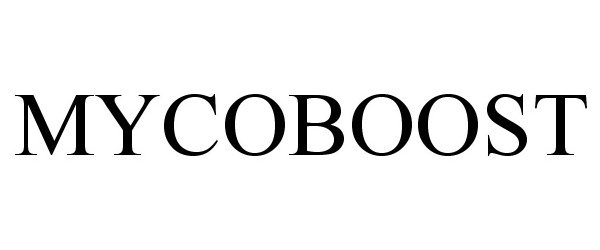 Trademark Logo MYCOBOOST