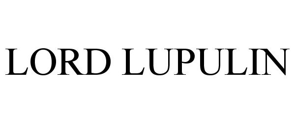 Trademark Logo LORD LUPULIN