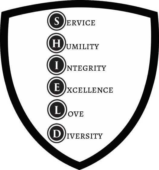  S SERVICE H HUMILITY I INTEGRITY E EXCELLENCE L LOVE D DIVERSITY