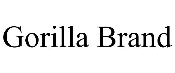  GORILLA BRAND