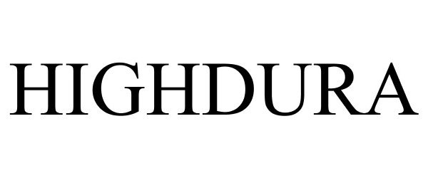 Trademark Logo HIGHDURA