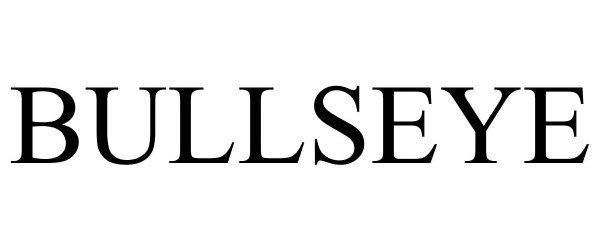 Trademark Logo BULLSEYE