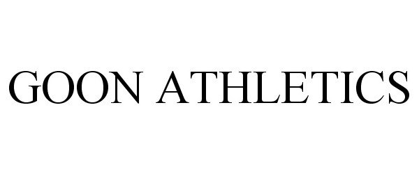  GOON ATHLETICS