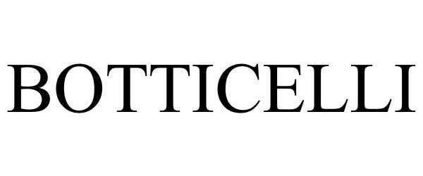 Trademark Logo BOTTICELLI