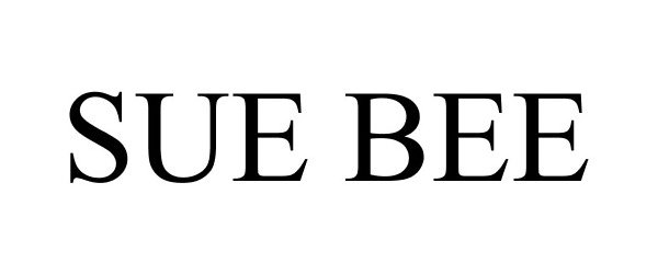 Trademark Logo SUE BEE