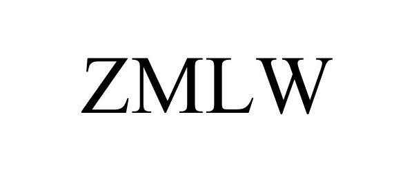 Trademark Logo ZMLW