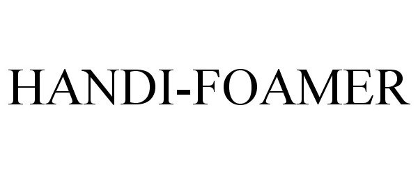 Trademark Logo HANDI-FOAMER