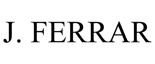 Trademark Logo J. FERRAR