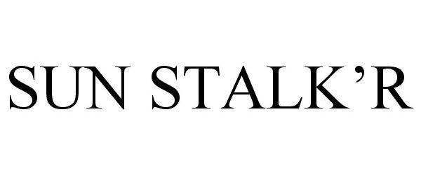 Trademark Logo SUN STALK'R