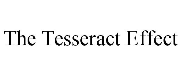 Trademark Logo THE TESSERACT EFFECT