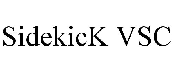  SIDEKICK VSC