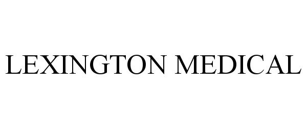 Trademark Logo LEXINGTON MEDICAL