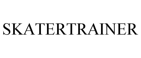Trademark Logo SKATERTRAINER
