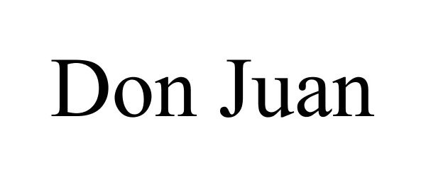 Trademark Logo DON JUAN