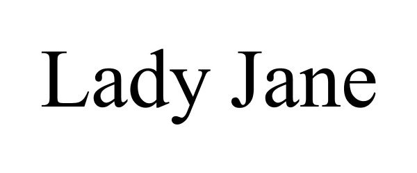 Trademark Logo LADY JANE