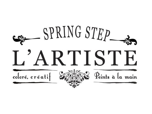  L'ARTISTE SPRING STEP COLORÃ CRÃATIF PEINTS Ã LA MAIN