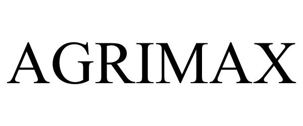 Trademark Logo AGRIMAX