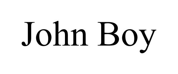JOHN BOY