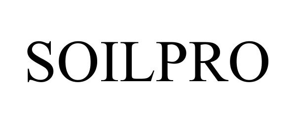 Trademark Logo SOILPRO