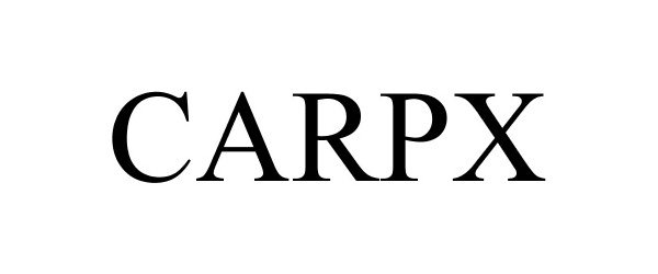 Trademark Logo CARPX