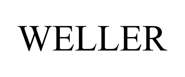 Trademark Logo WELLER