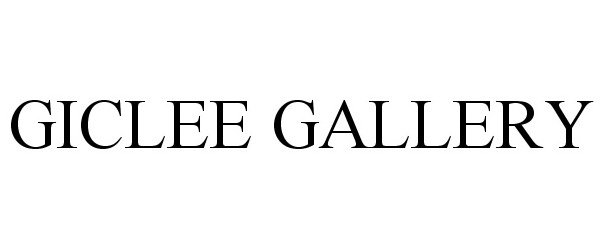 Trademark Logo GICLEE GALLERY