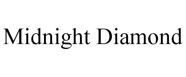 Trademark Logo MIDNIGHT DIAMOND