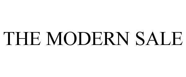  THE MODERN SALE