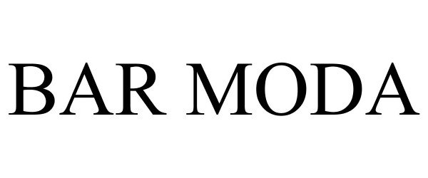 Trademark Logo BAR MODA