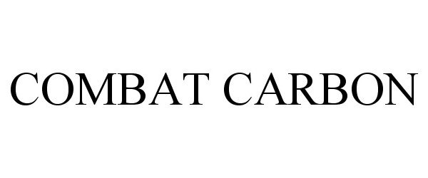 Trademark Logo COMBAT CARBON