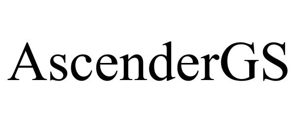 Trademark Logo ASCENDERGS