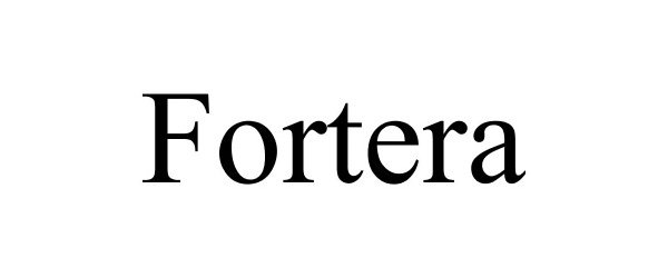 Trademark Logo FORTERA