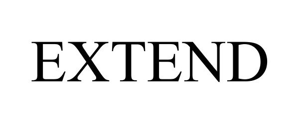 Trademark Logo EXTEND