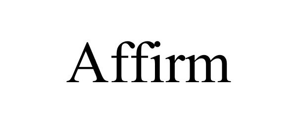 Trademark Logo AFFIRM