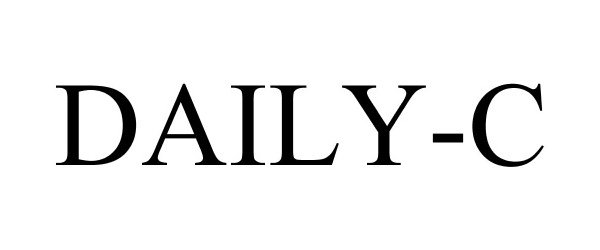 Trademark Logo DAILY-C