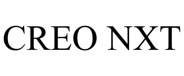 Trademark Logo CREO NXT