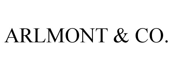Trademark Logo ARLMONT & CO.