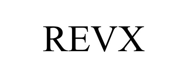 Trademark Logo REVX