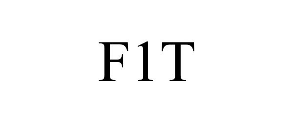 Trademark Logo F1T