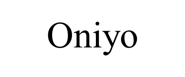  ONIYO