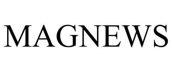 Trademark Logo MAGNEWS