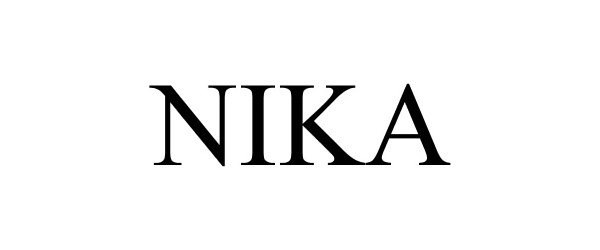 Trademark Logo NIKA