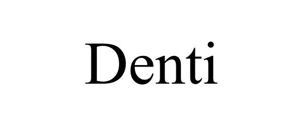 Trademark Logo DENTI