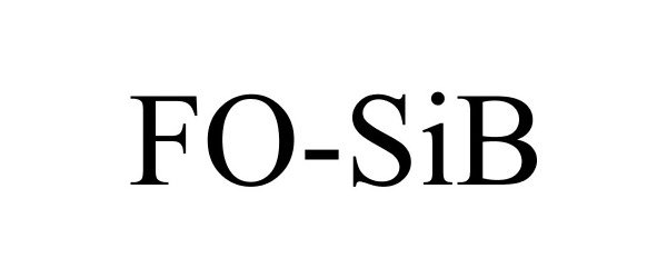 Trademark Logo FO-SIB