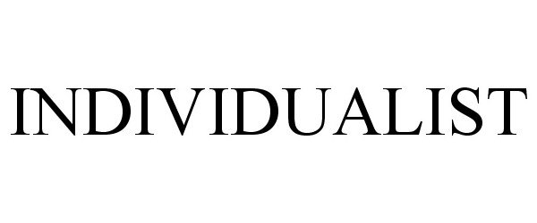 Trademark Logo INDIVIDUALIST