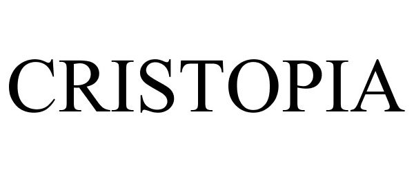 Trademark Logo CRISTOPIA