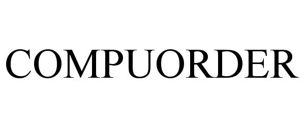 Trademark Logo COMPUORDER