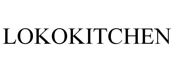 Trademark Logo LOKOKITCHEN